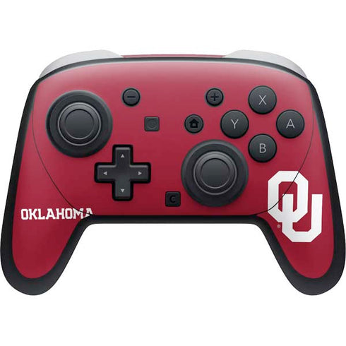University of Oklahoma Basketball Nintendo Switch 2 (2025) Pro Controller Skin