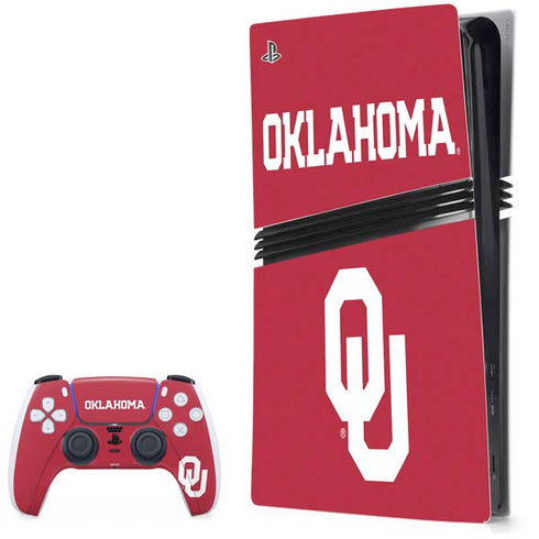 University of Oklahoma Basketball PS5 Pro Bundle Skin