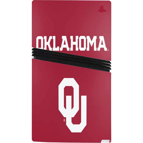 University of Oklahoma Basketball PS5 Pro Bundle Skin