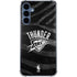 NBA Oklahoma City Thunder Black Animal Print Galaxy A55 5G Clear Case