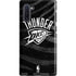 NBA Oklahoma City Thunder Black Animal Print Galaxy Cases
