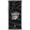 NBA Oklahoma City Thunder Black Animal Print Galaxy S23 Ultra Clear Case