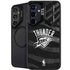 NBA Oklahoma City Thunder Black Animal Print Galaxy S25 Plus Kickstand Case