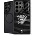 NBA Oklahoma City Thunder Black Animal Print Galaxy Cases