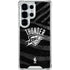 NBA Oklahoma City Thunder Black Animal Print Galaxy S25 Ultra Clear Case