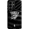 NBA Oklahoma City Thunder Black Animal Print Galaxy S26 Ultra Impact Case