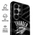 NBA Oklahoma City Thunder Black Animal Print Galaxy S26 Ultra Impact Case