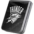 NBA Oklahoma City Thunder Black Animal Print Galaxy Z Flip6 Skin