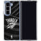 NBA Oklahoma City Thunder Black Animal Print Galaxy Z Fold5 5G Clear Case