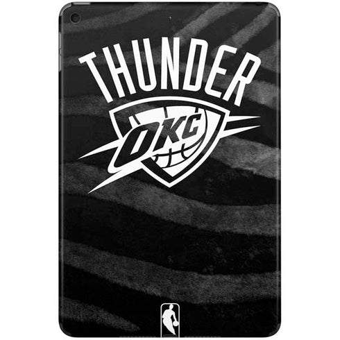 NBA Oklahoma City Thunder Black Animal Print iPad Skins