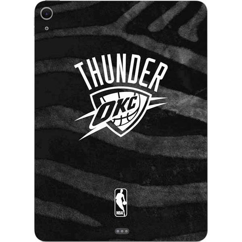 NBA Oklahoma City Thunder Black Animal Print Apple iPad Air Skin