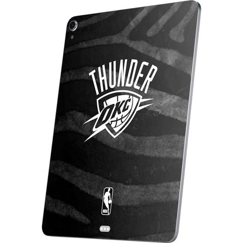 NBA Oklahoma City Thunder Black Animal Print Apple iPad Air Skin
