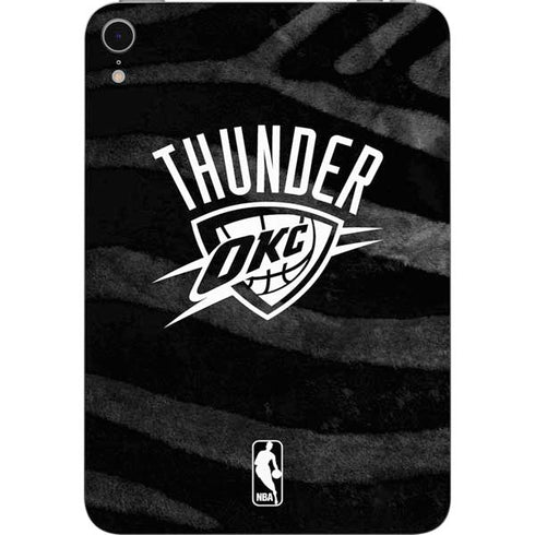 NBA Oklahoma City Thunder Black Animal Print Apple iPad Mini Skin