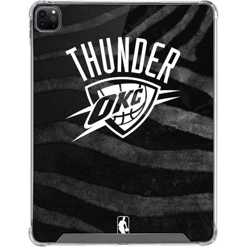 NBA Oklahoma City Thunder Black Animal Print iPad Cases