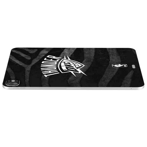 NBA Oklahoma City Thunder Black Animal Print iPad Pro 13in M4 (2024) Skin
