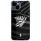 NBA Oklahoma City Thunder Black Animal Print iPhone 15 Clear Case