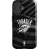 NBA Oklahoma City Thunder Black Animal Print iPhone 16 Magsafe Impact Case