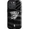 NBA Oklahoma City Thunder Black Animal Print iPhone 16 Pro Magsafe Impact Case