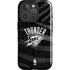 NBA Oklahoma City Thunder Black Animal Print iPhone 16 Pro Magsafe Impact Case