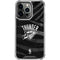 NBA Oklahoma City Thunder Black Animal Print iPhone 16 Pro Max Clear Case