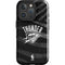 NBA Oklahoma City Thunder Black Animal Print iPhone 16 Pro Max Impact Case