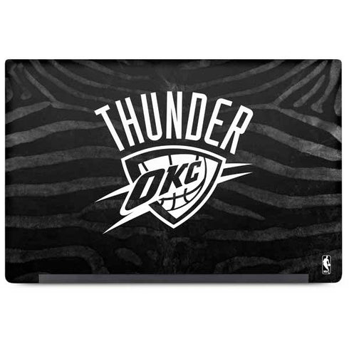 NBA Oklahoma City Thunder Black Animal Print Dell Latitude Skin