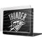 NBA Oklahoma City Thunder Black Animal Print MacBook Pro 14in (2021-24) Case plus Skin