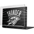 NBA Oklahoma City Thunder Black Animal Print MacBook Pro 14in (2021-24) Case plus Skin