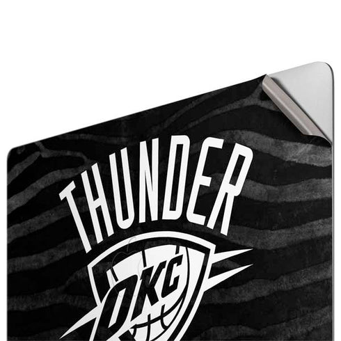 NBA Oklahoma City Thunder Black Animal Print Apple MacBook Pro 16-inch Skin
