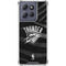 NBA Oklahoma City Thunder Black Animal Print Moto G 5G (2025) Clear Case
