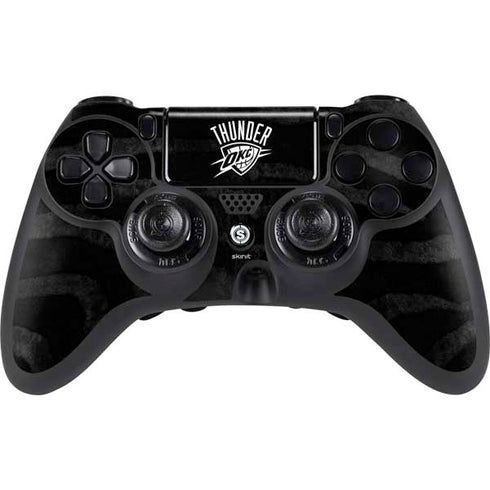 NBA Oklahoma City Thunder Black Animal Print PlayStation PS4 Skins