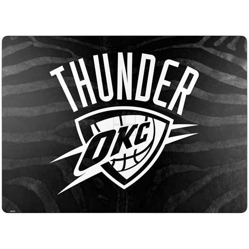 NBA Oklahoma City Thunder Black Animal Print Surface Laptop 7 13.8in Skin