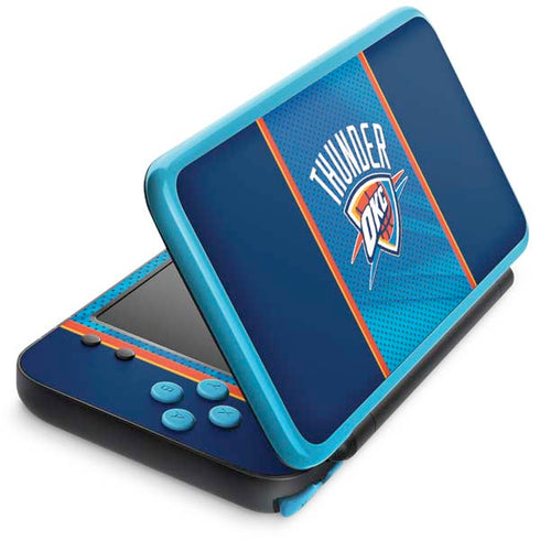 NBA Oklahoma City Thunder Blue Jersey Nintendo Skins