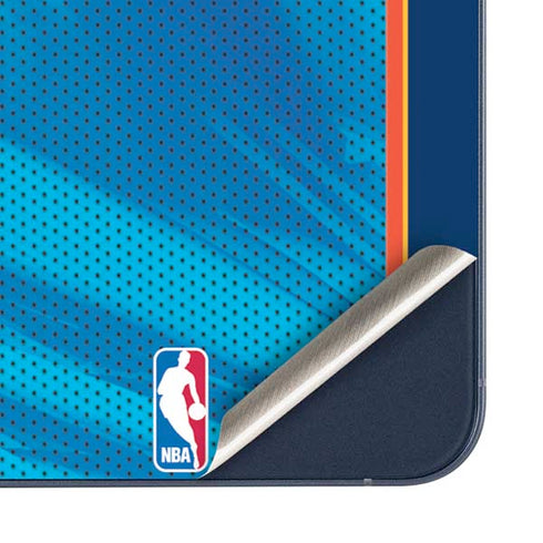 NBA Oklahoma City Thunder Blue Jersey Galaxy A35 5G Skin
