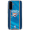 NBA Oklahoma City Thunder Blue Jersey Galaxy A36 5G Clear Case