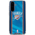 NBA Oklahoma City Thunder Blue Jersey Galaxy A36 5G Clear Case