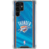 NBA Oklahoma City Thunder Blue Jersey Galaxy S23 Ultra Clear Case