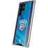 NBA Oklahoma City Thunder Blue Jersey Galaxy S23 Ultra Clear Case