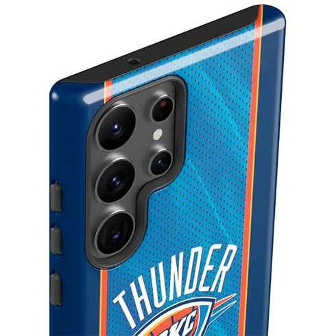 NBA Oklahoma City Thunder Blue Jersey Galaxy S23 Ultra Pro Case