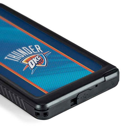 NBA Oklahoma City Thunder Blue Jersey Galaxy S24 Ultra Waterproof Case