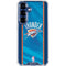 NBA Oklahoma City Thunder Blue Jersey Galaxy S25 Clear Case