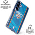 NBA Oklahoma City Thunder Blue Jersey Galaxy S25 Plus Clear Case