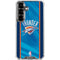 NBA Oklahoma City Thunder Blue Jersey Galaxy S26 Clear Case