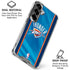 NBA Oklahoma City Thunder Blue Jersey Galaxy S26 Plus Clear Case