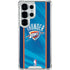 NBA Oklahoma City Thunder Blue Jersey Galaxy S26 Ultra Clear Case