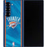NBA Oklahoma City Thunder Blue Jersey Galaxy Z Fold6 Skin