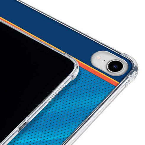 NBA Oklahoma City Thunder Blue Jersey iPad 11th Gen (2025) Clear Case