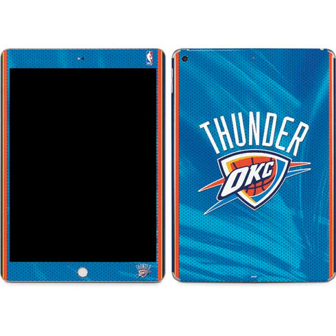 NBA Oklahoma City Thunder Blue Jersey Apple iPad Skin