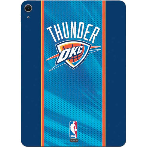 NBA Oklahoma City Thunder Blue Jersey Apple iPad Air Skin