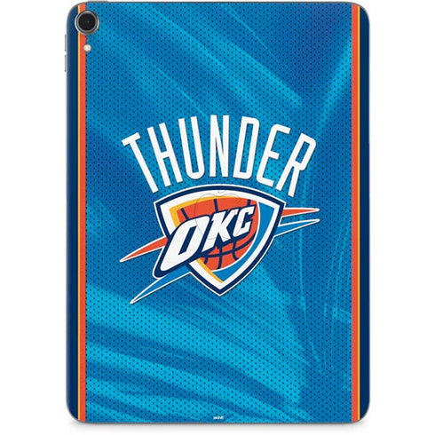 NBA Oklahoma City Thunder Blue Jersey Apple iPad Pro Skin